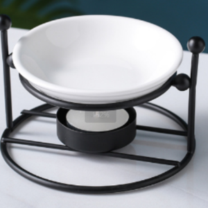 Simple Black Round Burner
