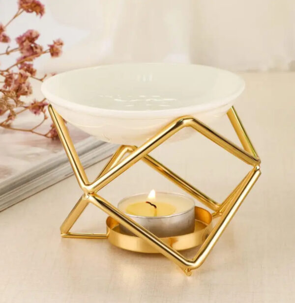 Zigzag wax burner